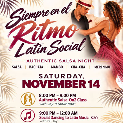 Siempre en el Ritmo Latin Social at Sara Dance Center Sarasota