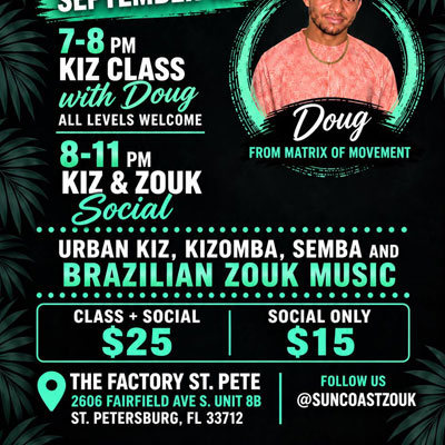 KiZouk Party at The Factory St. Pete