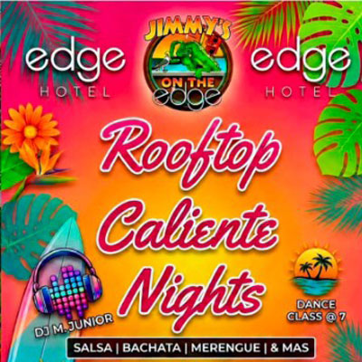 Rooftop Caliente Nights at Jimmy's on the Edge Clearwater Beach