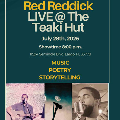 Red Reddick performing live in Largo, FL