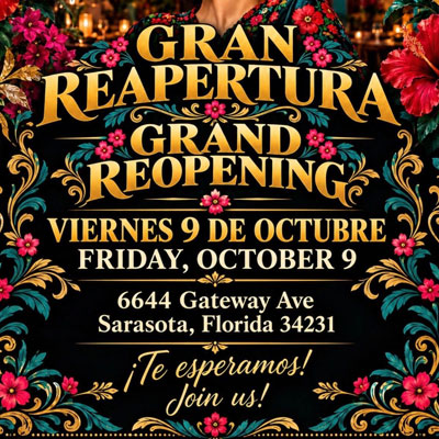 Frida Lounge Grand Reopening Latin Social Sarasota