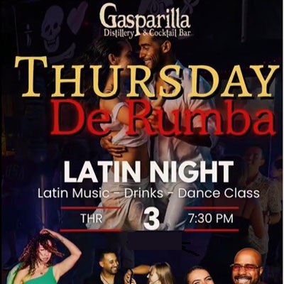 Thursday de Rumba at Gasparilla Distillery Tampa