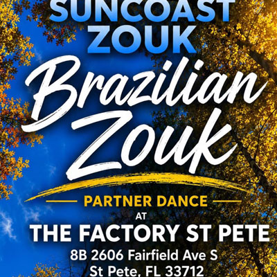 Brazilian Zouk Dance Party at The Factory St. Pete