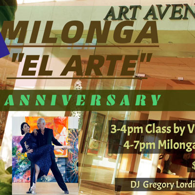 Sun June 28 El Arte (4th Sun)