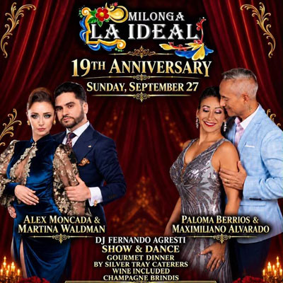 Milonga La Ideal 19th Anniversary Gala at VK Dance Arena