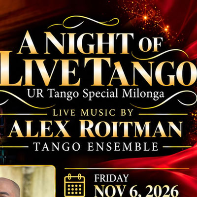 A Night of Live Tango UR Tango Special Milonga