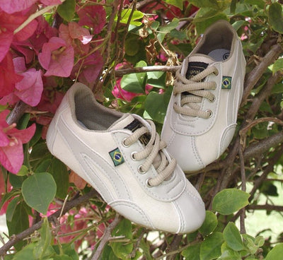 Taygra flexible dance sneakers close up