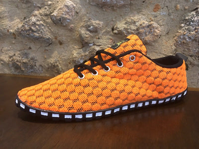 Taygra flexible dance sneakers close up