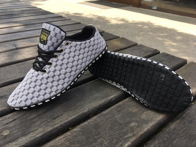 Taygra flexible dance sneakers close up